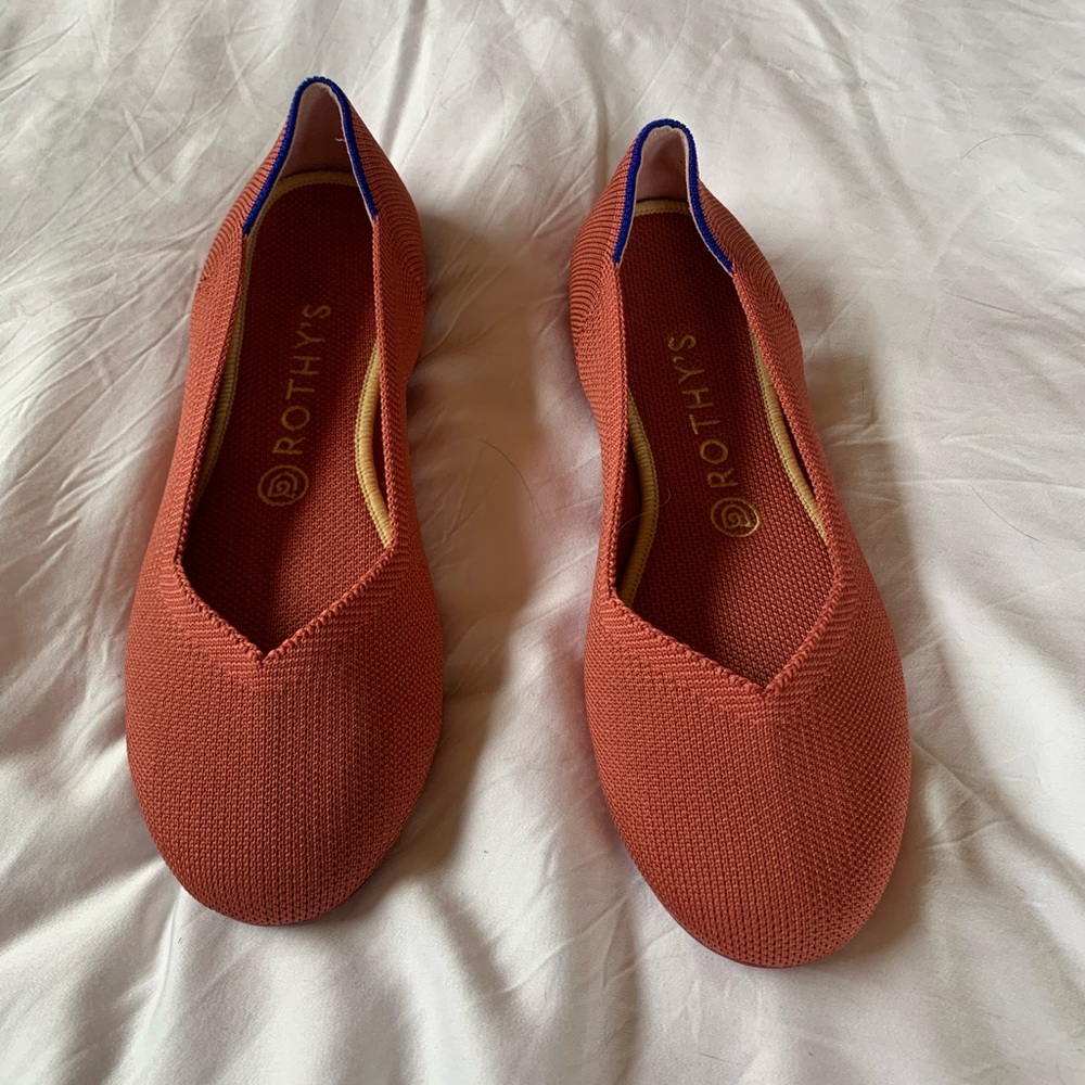 Rothy’s Copper Flats (retired) size 8.5